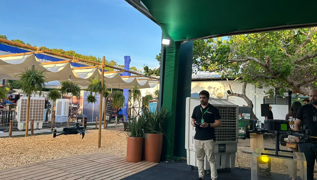 Estande na Expoapi