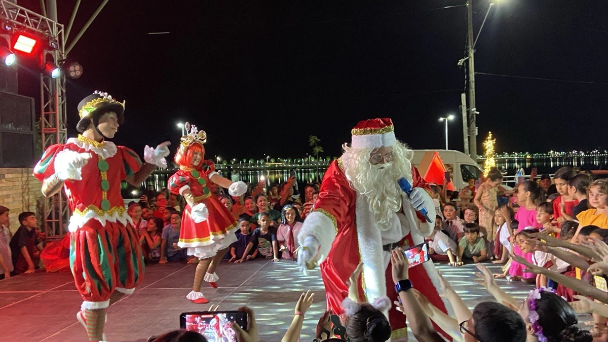 Evento natalino em Campo Maior