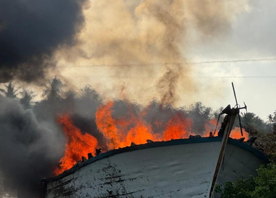 Facção incendeia barco de R$ 1,8 milhão após dono se recusar a pagar taxa