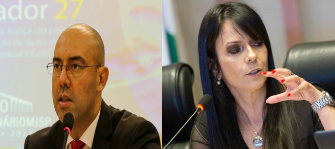 Fernando Sousa, ex-secretário executivo da Secretaria de Segurança Pública do Distrito Federal (SSP-DF) e Marília Alencar, ex-subsecretária.
