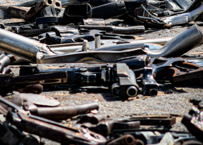 Forças de Segurança apreendem mais de 6 mil armas em 3 anos