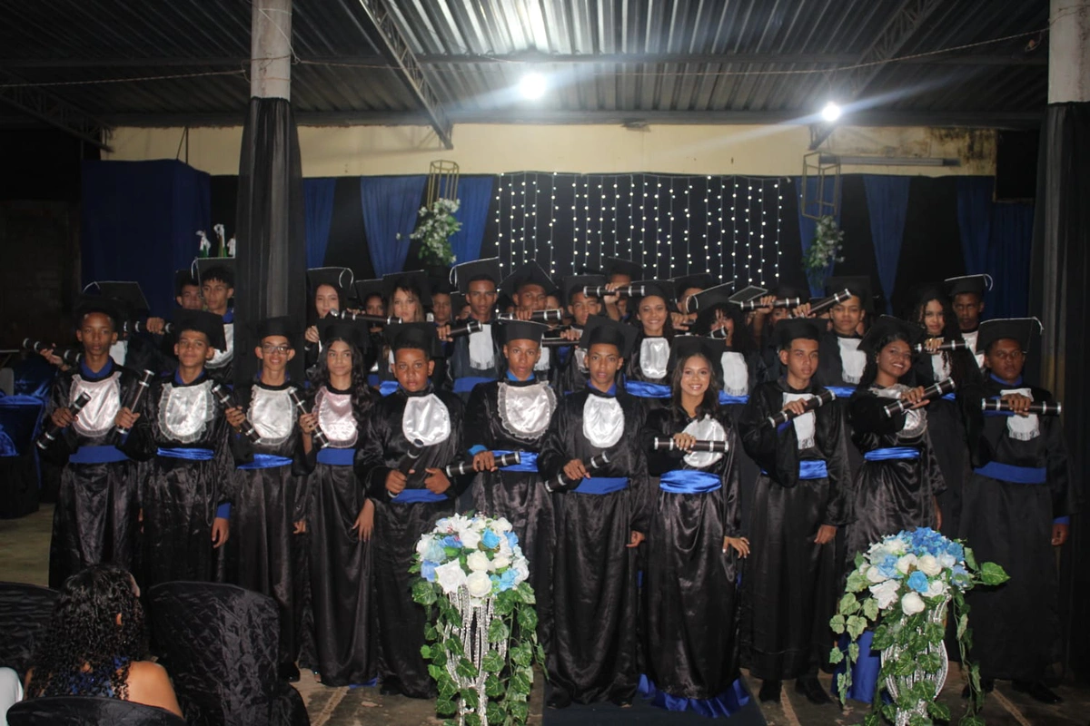Formatura do 9º ano da Escola Antônio Xavier