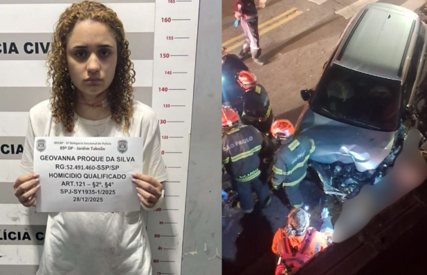 Geovanna Proque da Silva foi presa em flagrante