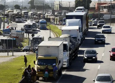 Greve dos caminhoneiros em 2018