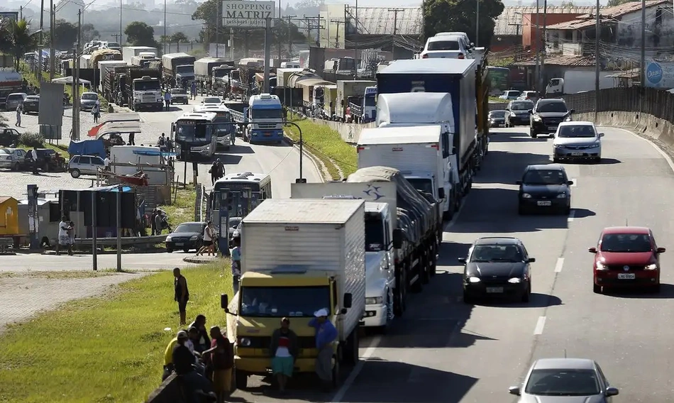 Greve dos caminhoneiros em 2018