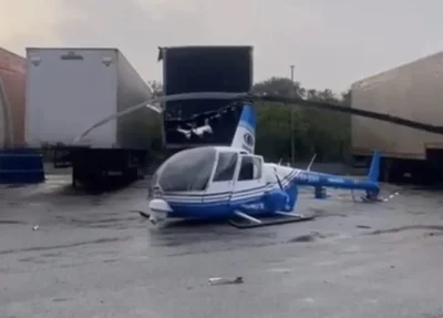 Helicóptero da Band