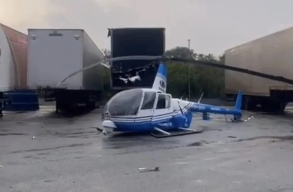 Helicóptero da Band