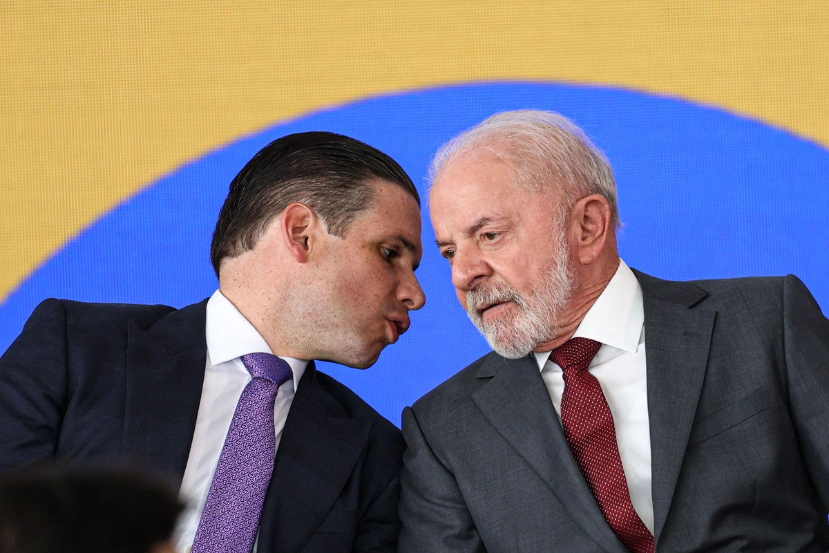 Hugo Motta e Lula