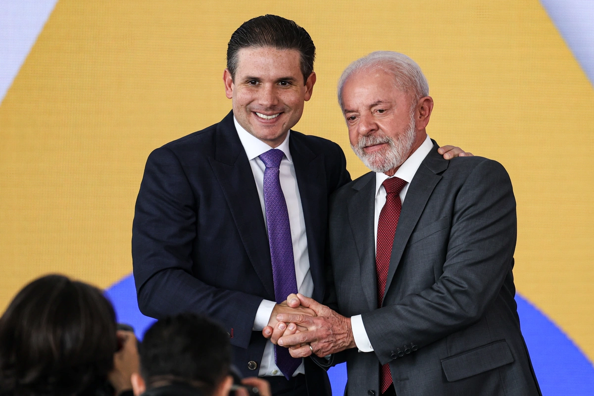 Hugo Motta e Lula