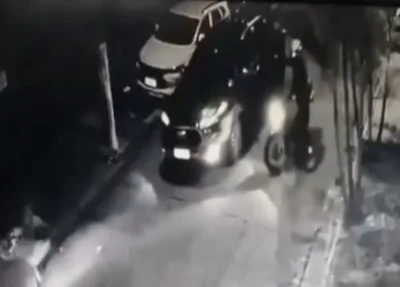 Imagens das câmeras de segurança flagraram o momento da execução.
