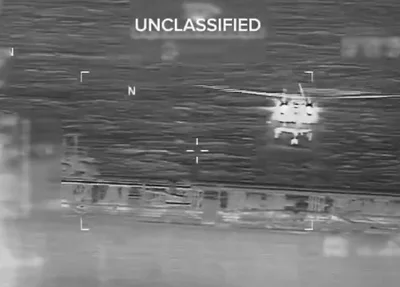 Imagens mostram mais uma ação do bloqueio estadunidense a petroleiros venezuelanos.