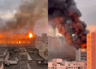 Incêndio em colégio de Santa Maria no Rio Grande do Sul