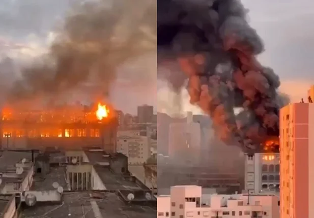 Incêndio em colégio de Santa Maria no Rio Grande do Sul