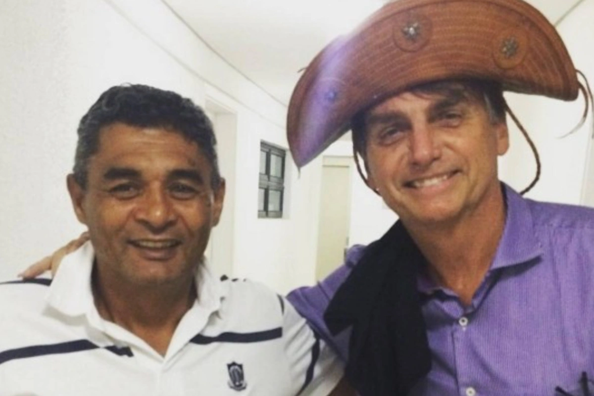 Jair Bolsonaro e Vicente de Paulo Reinaldo