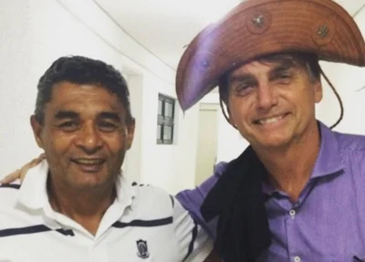 Jair Bolsonaro e Vicente de Paulo Reinaldo