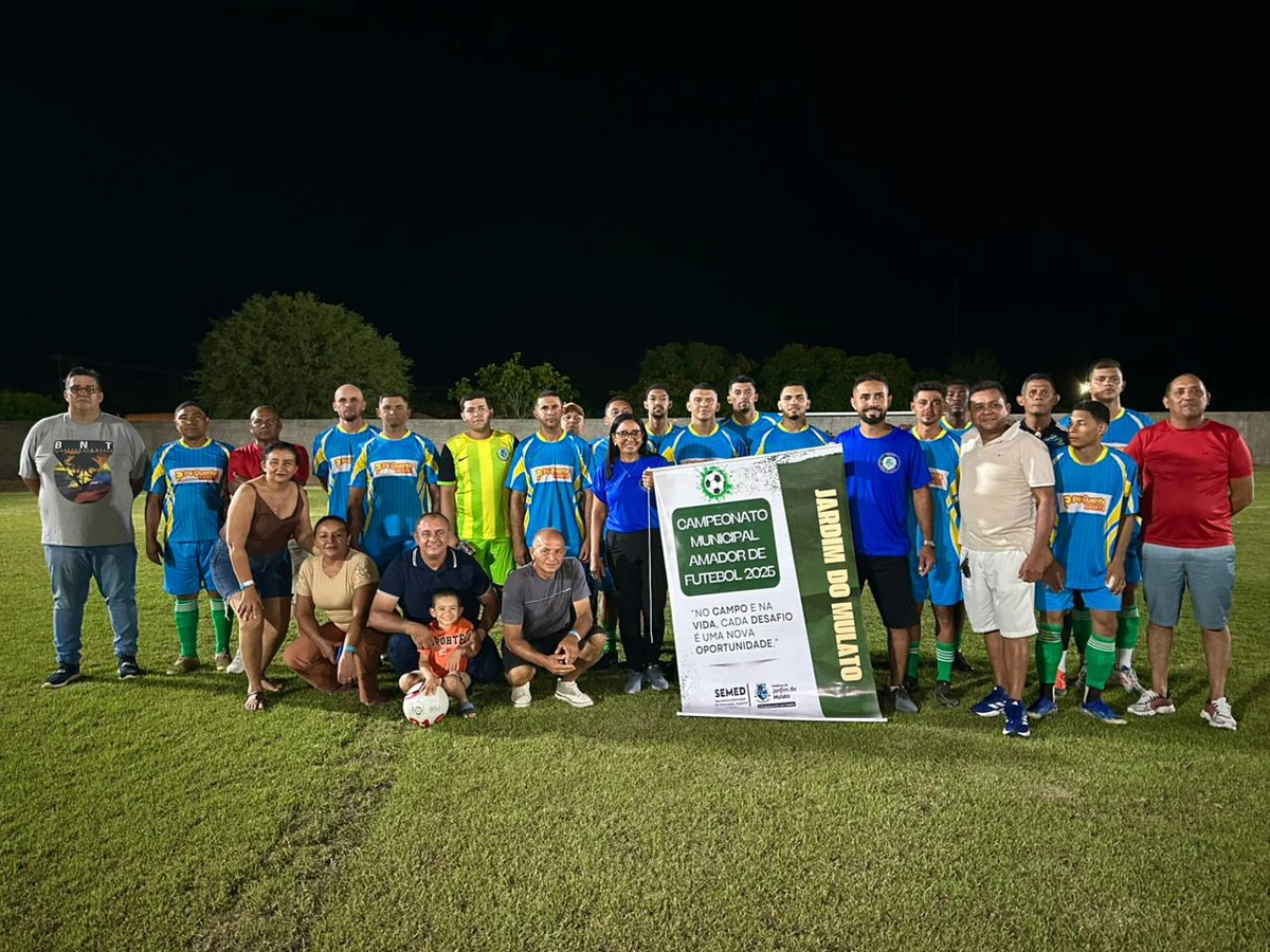 Jardim do Mulato inicia o Campeonato Municipal de Futebol 2025