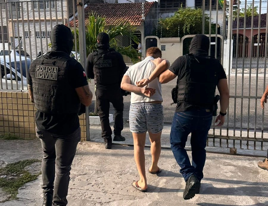 Joabe da Silva Aguiar preso em Belém
