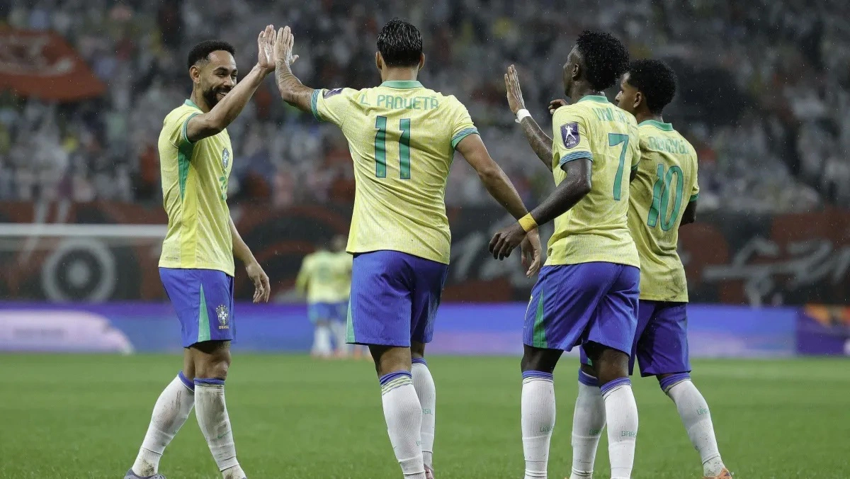 Jogadores da Seleção Brasileira