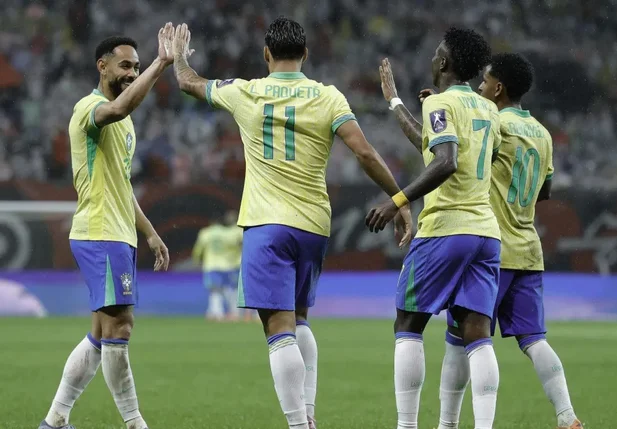 Jogadores da Seleção Brasileira