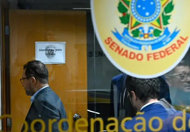 Jucimar foi levado à delegacia do Senado