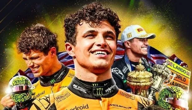 Lando Norris é campeão mundial de Fórmula 1