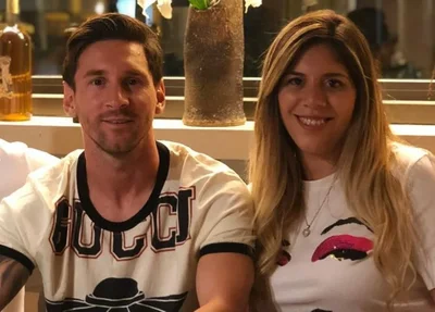 Lionel Messi e María Sol Messi