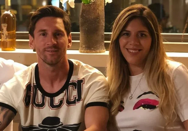 Lionel Messi e María Sol Messi