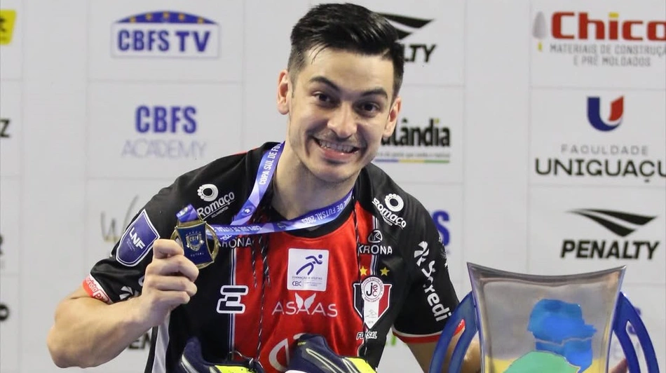 Lucas Boeira, multicampeão com o Joinville