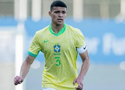 Luis Eduardo, zagueiro piauiense da Seleção Brasileira