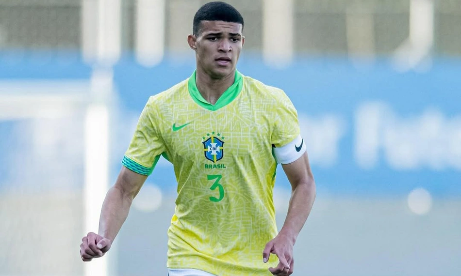 Luis Eduardo, zagueiro piauiense da Seleção Brasileira
