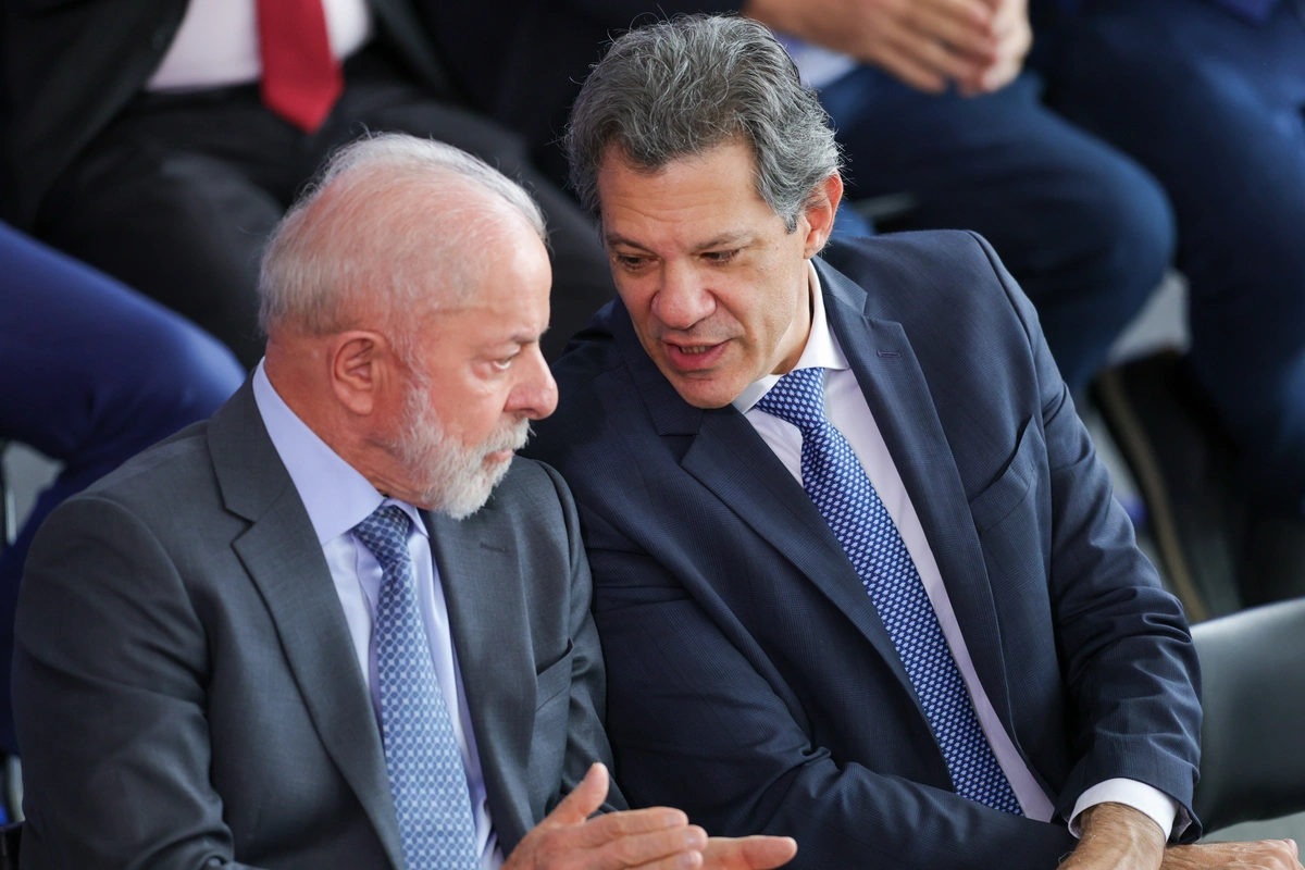 Lula e Fernando Haddad