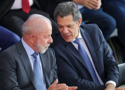 Lula e Fernando Haddad