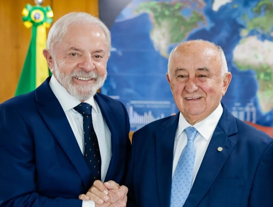 Lula e Júlio César