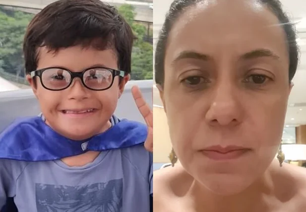 Menino de 9 anos/ mãe da vítima