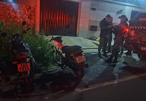 Motocicletas recuperadas pela Polícia Militar