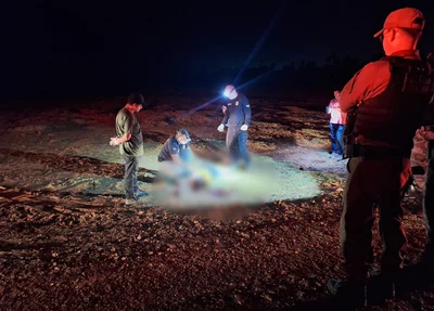 Mulher encontrada sem vida com mãos amarradas