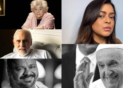 Niède Guidon, Francisco Cuoco, Arlindo Cruz, Preta Gil e Papa Francisco morreram em 2025