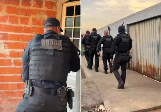 Operação do DRACO em Monsenhor Gil