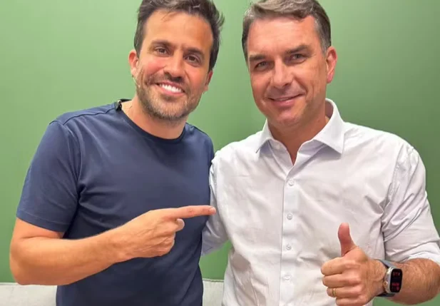 Pablo Marçal declarou apoio à pré-candidatura de Flávio Bolsonaro