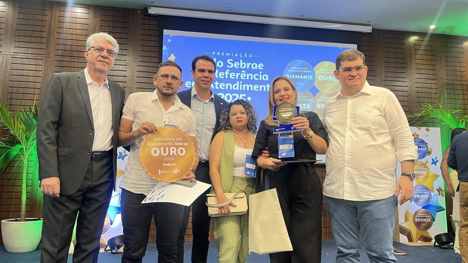 Pedro II conquista Selo Ouro Sebrae de Referência em Atendimento 2025