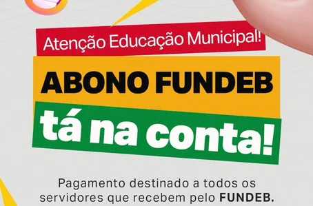 Prefeitura de Aroazes anuncia pagamento de abono para profissionais da Educação