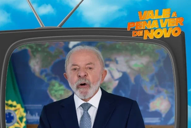 Presidente Lula lança campanha com tema de programa da Globo