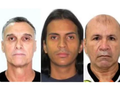 Presos identificados por Armando Palla Júnior, Rychael Castro Gonçalves e João Heriberto Ferreira dos Santos
