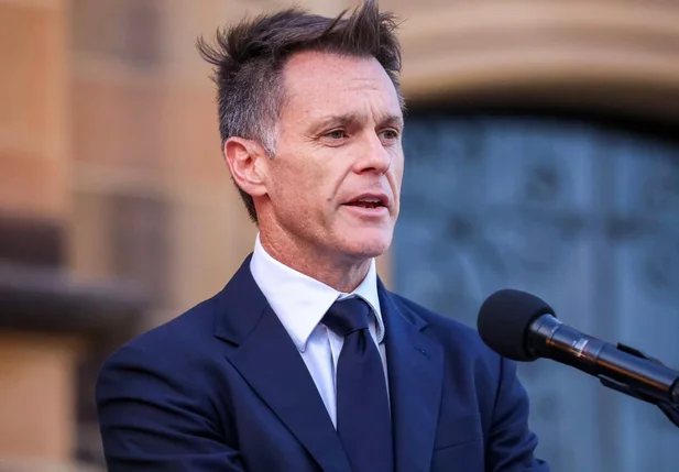 Primeiro-ministro de Nova Gales do Sul, Chris Minns.