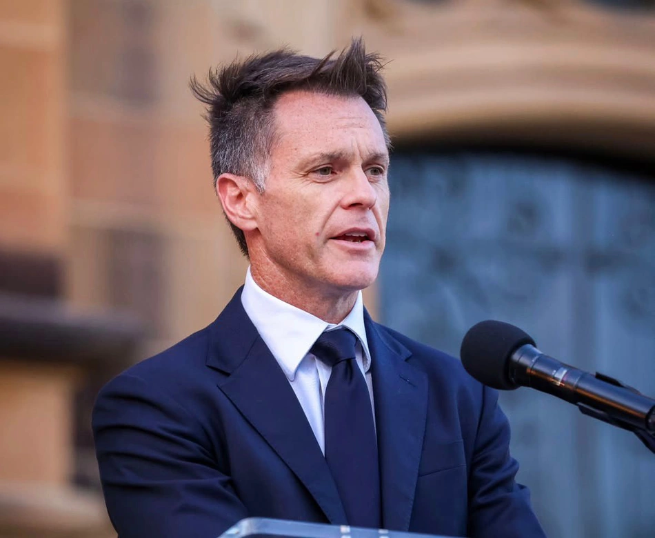 Primeiro-ministro de Nova Gales do Sul, Chris Minns.