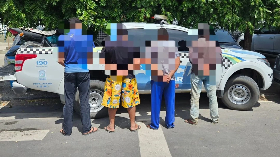 Quatro homens foram presos em Pio IX por caça ilegal de animais silvestres