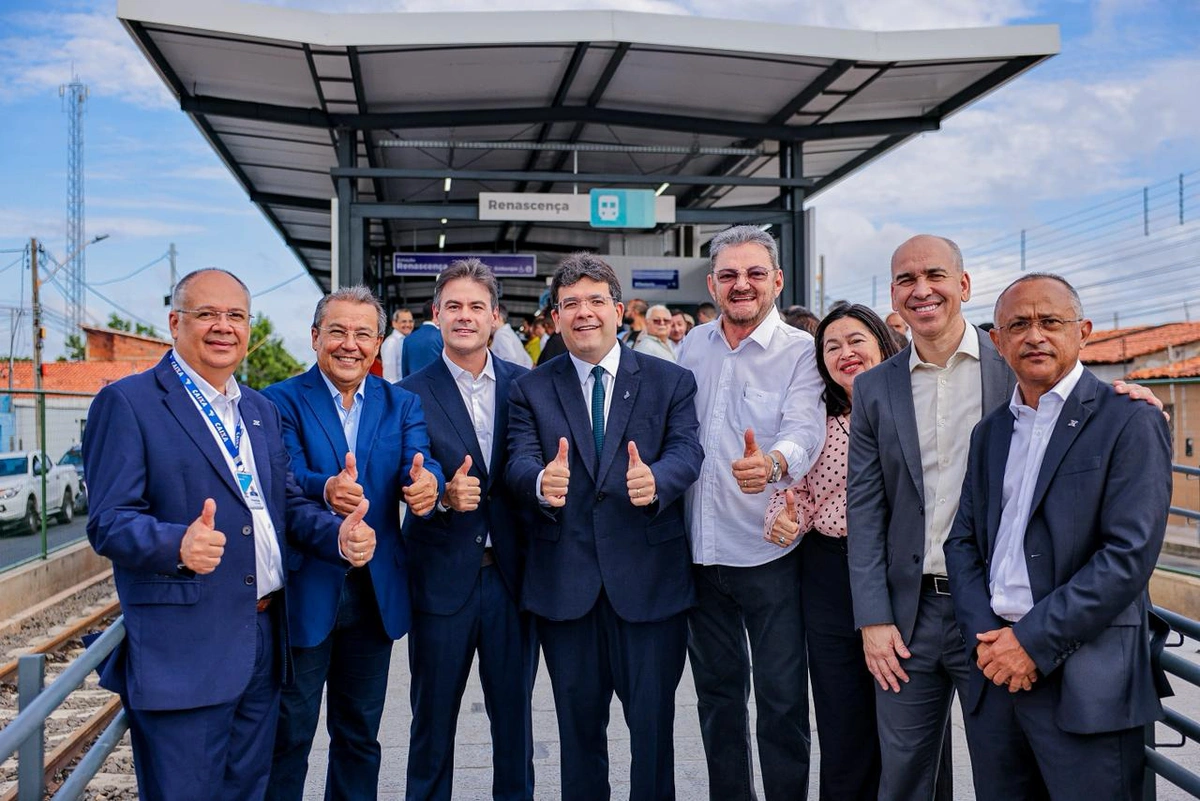 Rafael Fonteles entrega modernização da estação do Metrô de Teresina no bairro Renascença