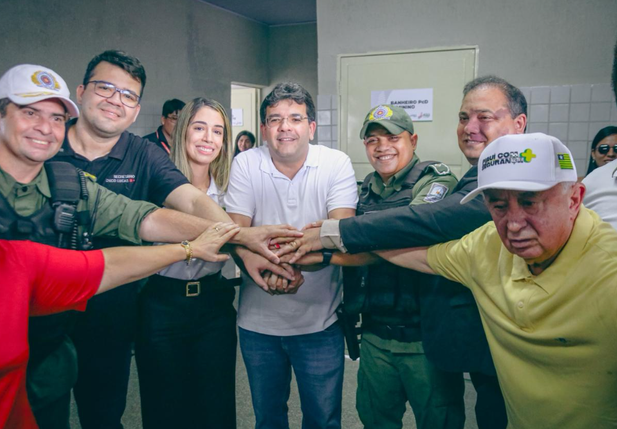 Rafael Fonteles inaugura Unidade Integrada de Segurança em Nazária