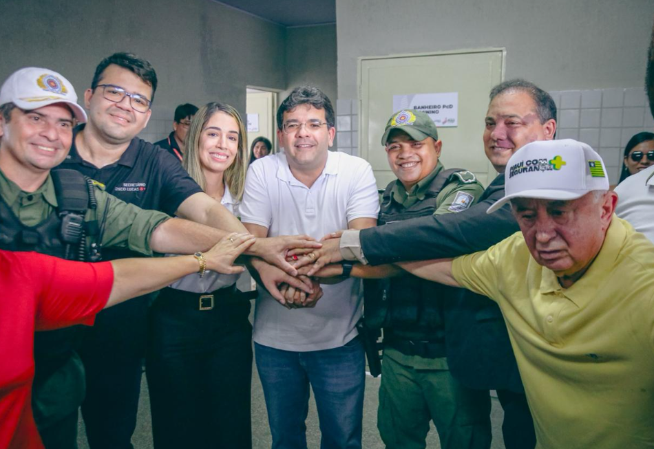 Rafael Fonteles inaugura Unidade Integrada de Segurança em Nazária