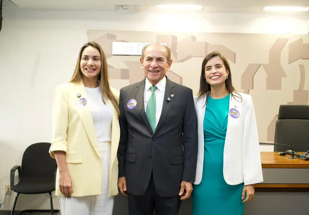 Senador Marcelo Castro e parlamentares